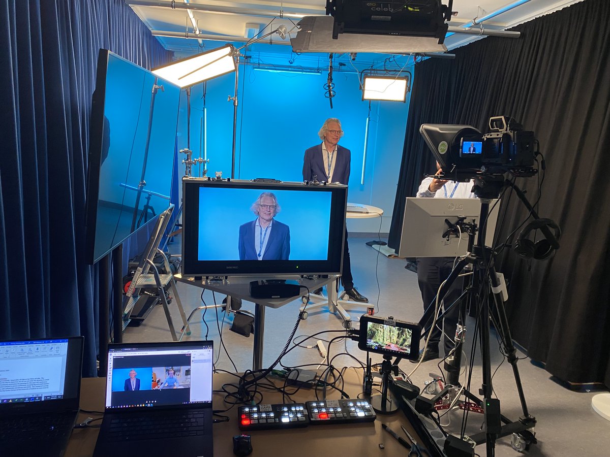 Last day of 77th <a href="/IIPF_org/">IIPF - International Institute of Public Finance</a> congress almost over with a busy day of workshop sessions soon to end. Closing ceremony with keynote from <a href="/John_N_Friedman/">John N.Friedman</a> going live in 20 minutes and <a href="/uni_iceland/">University of Iceland</a> studio ready with LOC-chair <a href="/totimatt/">Th Matthiasson</a> 👇