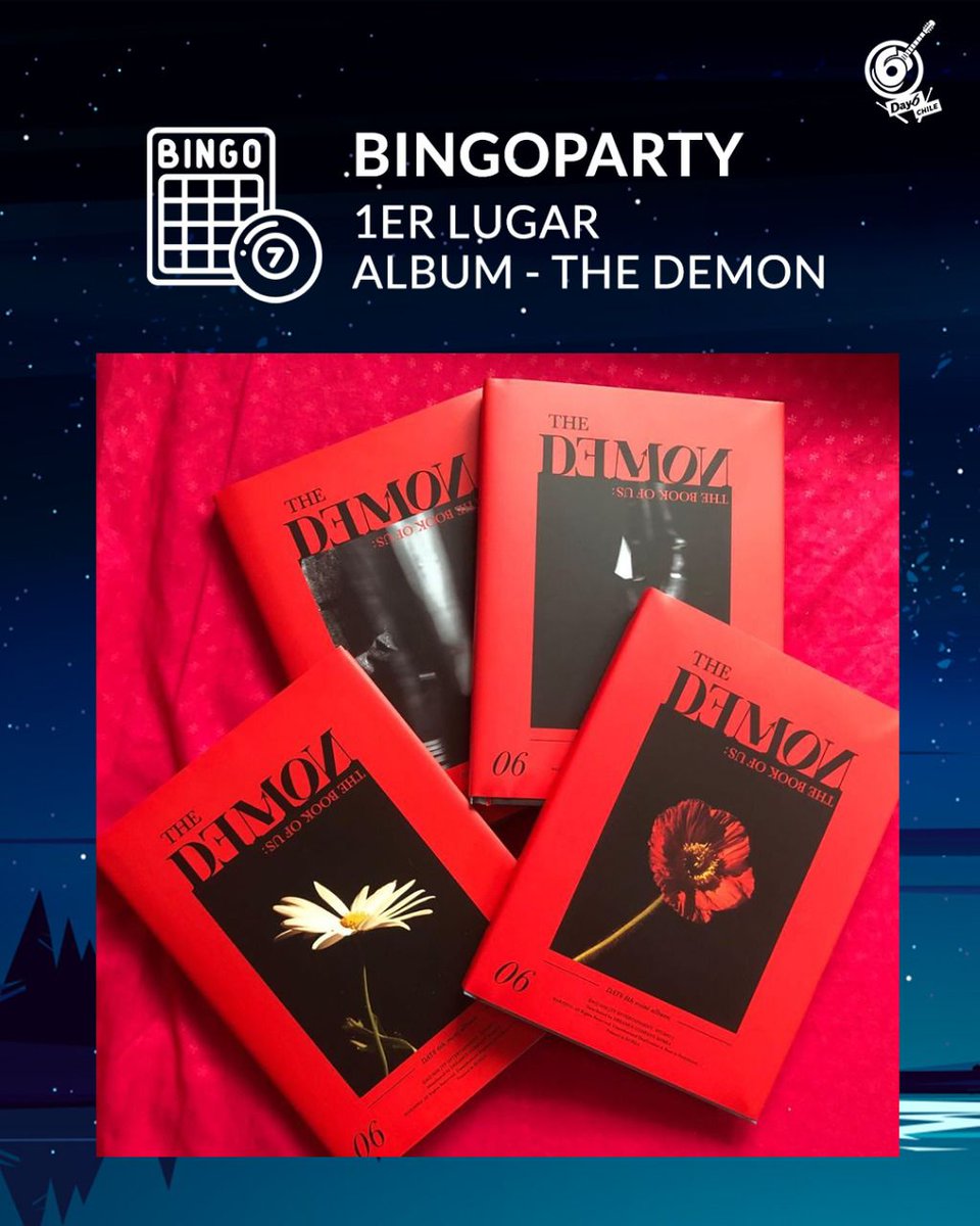 DoWoonChile's tweet photo. Además de los premios mencionados, se realizarán binguitos con premios sorpresa. 

¿Dónde compro? https://t.co/V6rMZPOw31

¿Fecha límite?
01 de Septiembre a las 22:00 hrs.

Esperamos puedan participar de esta genial actividad con mucho cariño para ustedes

STAFF DAY6 CHILE https://t.co/FCpmwLYoUj