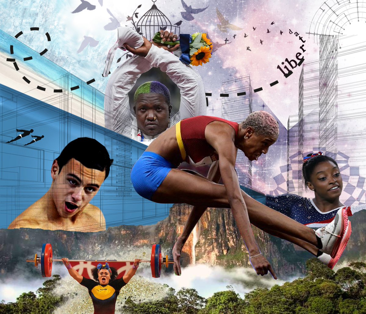 EloquentCollage's tweet photo. Olimpiadas 2021
#mujeresafro #Mujeressexodiversas #mujeresatletas #muderechos #derechosdelasmujeres
#collage #collagedigitalart #tokyo2020 #olimpiadas #collagesociety #collageworld #collagemarket #collageguild #collageoftheday https://t.co/2Rz90Lk5jW