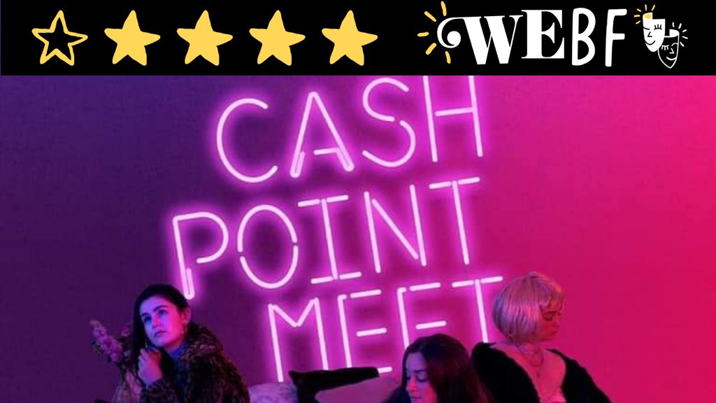 WESTENDBF's tweet photo. 🎭 REVIEW 🎭
*
Niamh Murphy's exciting debut Cash Point Meet by @ObstreperousYL is currently showing on @edfringe ‘s online platform, tackling timely themes, portraying witty characters and honesty.

"An important piece of drama."

https://t.co/LVFkWu5UwU https://t.co/OSOTq5D01y
