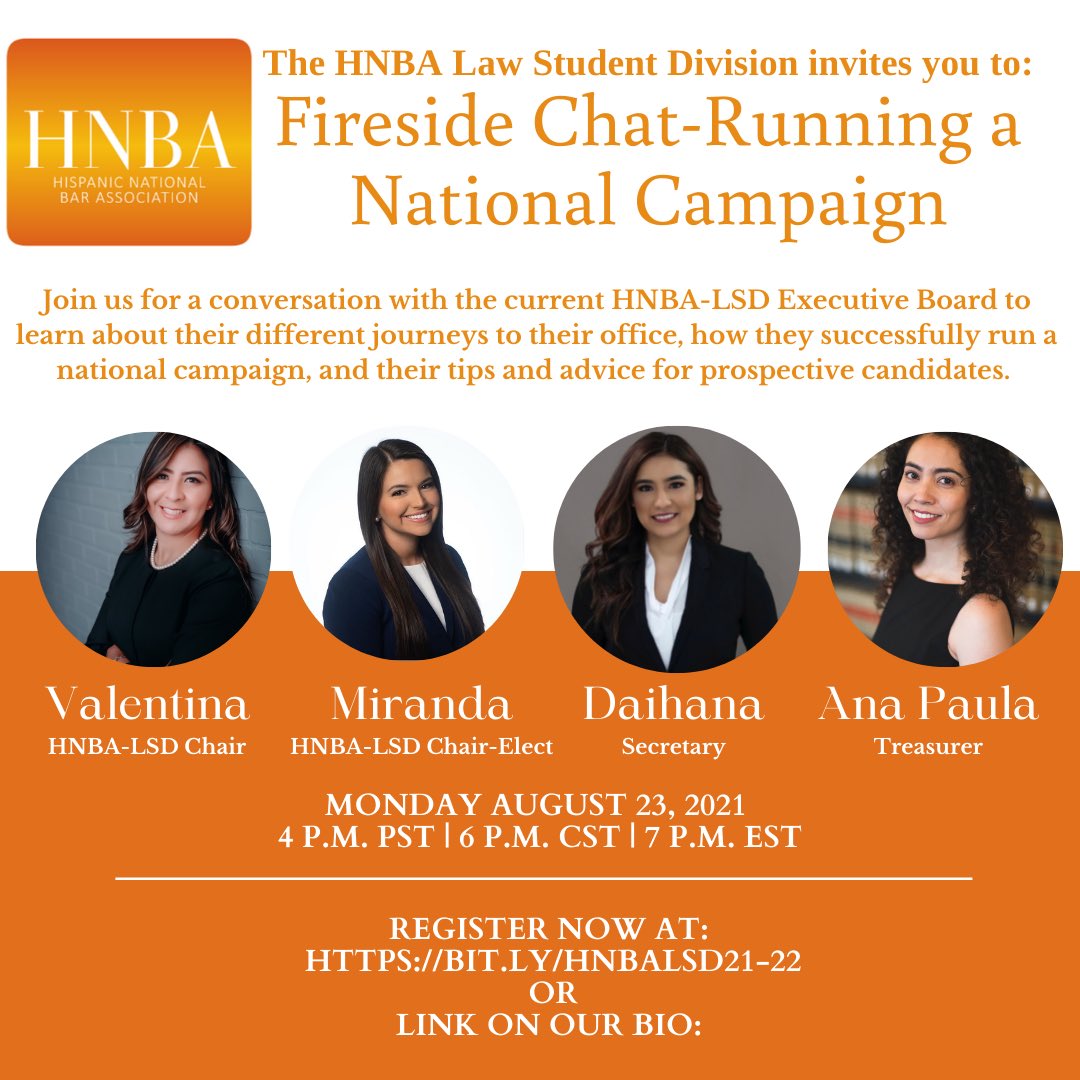 HNBA Law Student Division tweet media