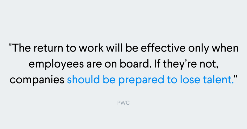 robinpowered's tweet photo. While some employers focus on flexibility during the #returntoffice with #employeeexperience top priority, others are taking a different approach, resulting in what a recent @Gartner_Inc survey quantifies as a large "trust gap."
Learn more from the latest edition of #FlexIsNext