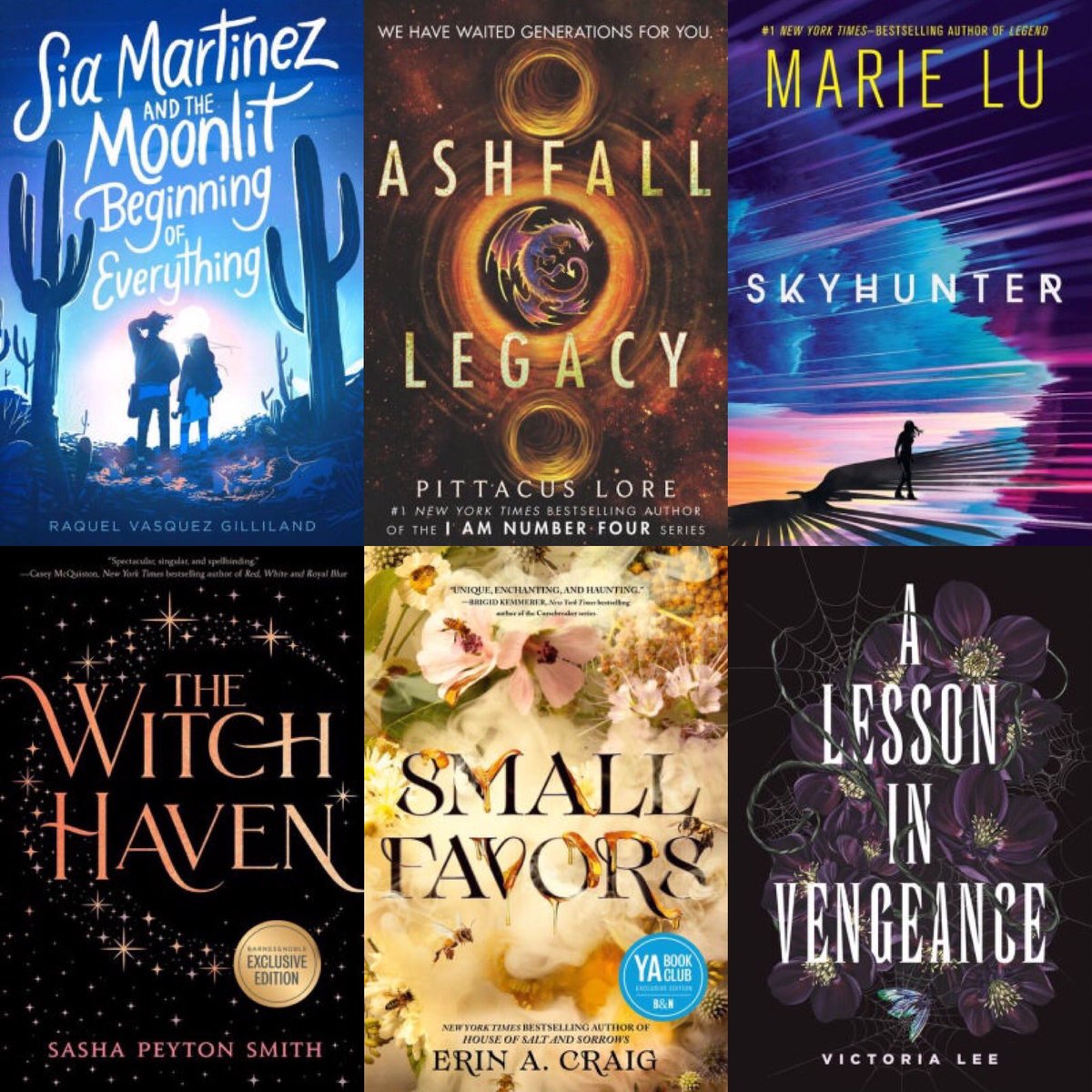See what’s new this month in YA Sci-Fi and Fantasy! 🚀🦄 @poet_raquelvgil #pittacuslore @Marie_Lu  @SashaPSmith @Penchant4Words @sosaidvictoria 

#newrelease #youngadult #yascifi #yafantasy #yareader #142bn #barnesandnoble
