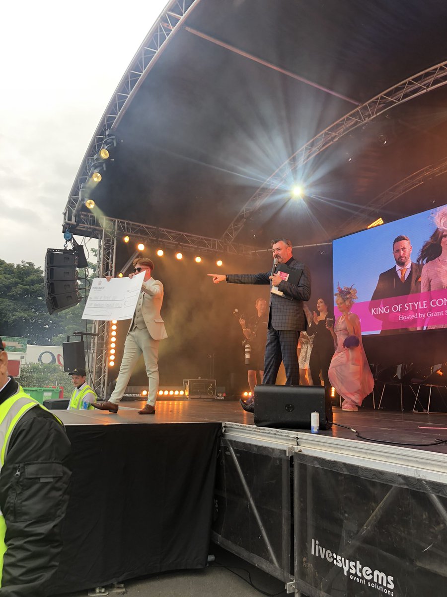 Our Stobo Castle Ladies Day 2021 King of Style is…

PJ Grieve 👏