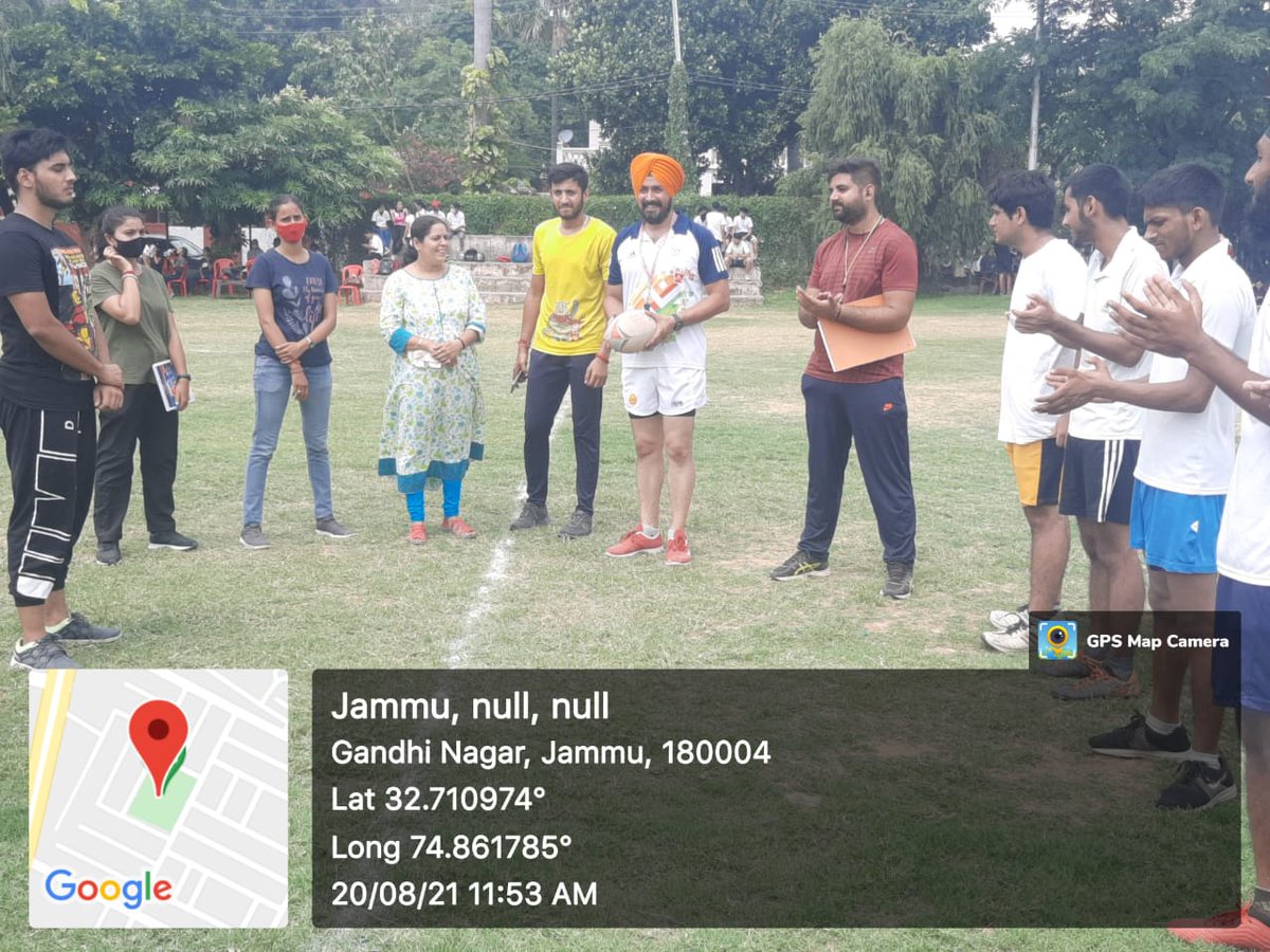 ProSportsNews5's tweet photo. Two days District Jammu Rugby 7's championship started to day at Green Field Ground Jammu. 
In which more the 20 teams take part in all age groups in both genders. Final match's will be played tomorrow. https://t.co/T3n1c1ilDj
