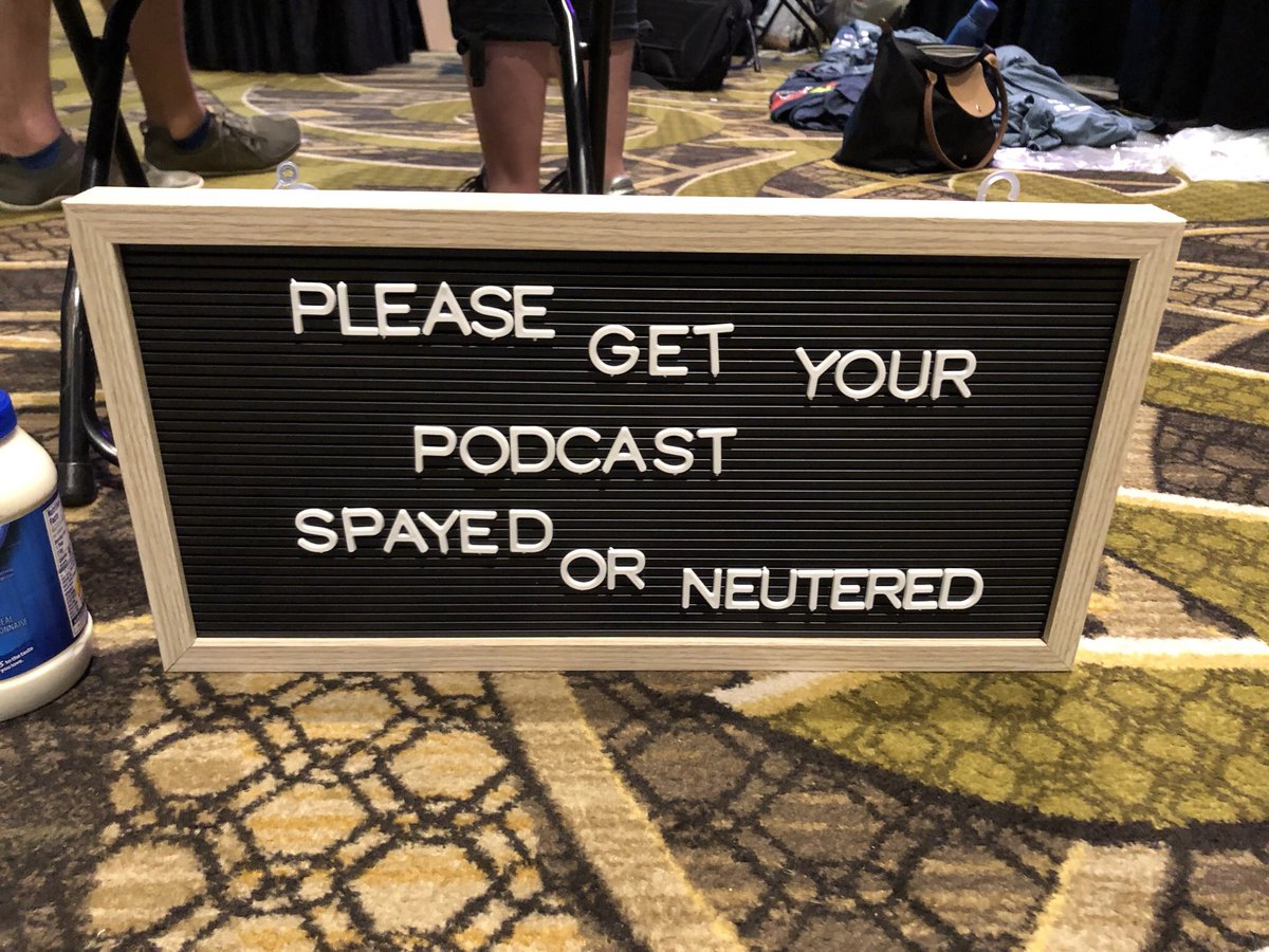 Important PSA from <a href="/Podchaser/">Podchaser</a>