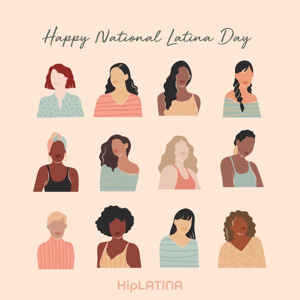 We celebrate and honor the diversity among Latinas for #Nationallatinaday. We come in all shades and sizes from various backgrounds and religions and we are ALL Latina.