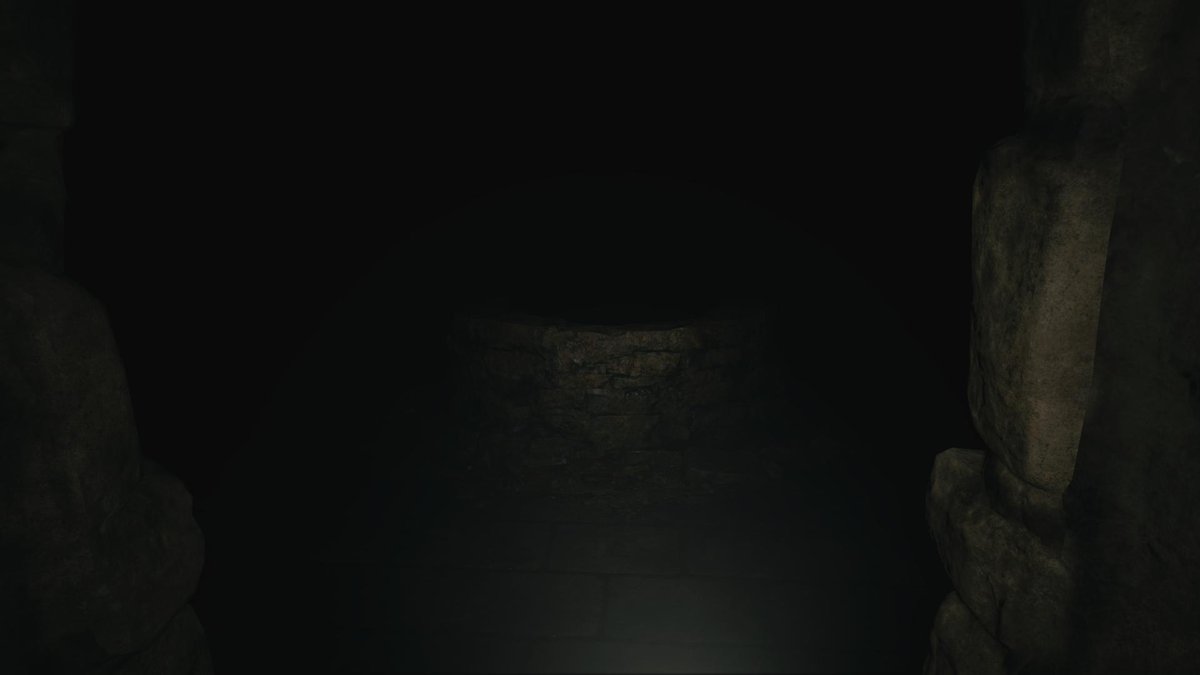 Magnum_TV's tweet photo. Go down the well they said, it will be fun they said....  Stephen King I.T vibes #PS5Share, #ResidentEvilVillage https://t.co/WlWDSQGcQN