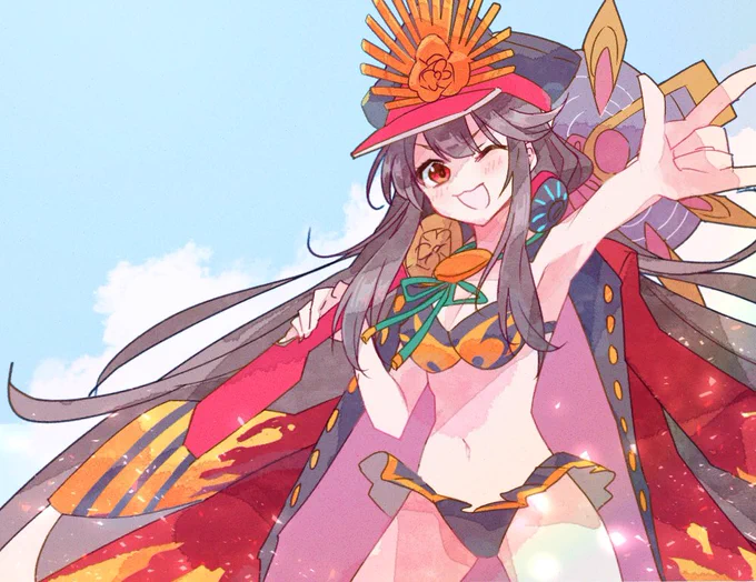 強くて可愛い最強の水着ノッブ 