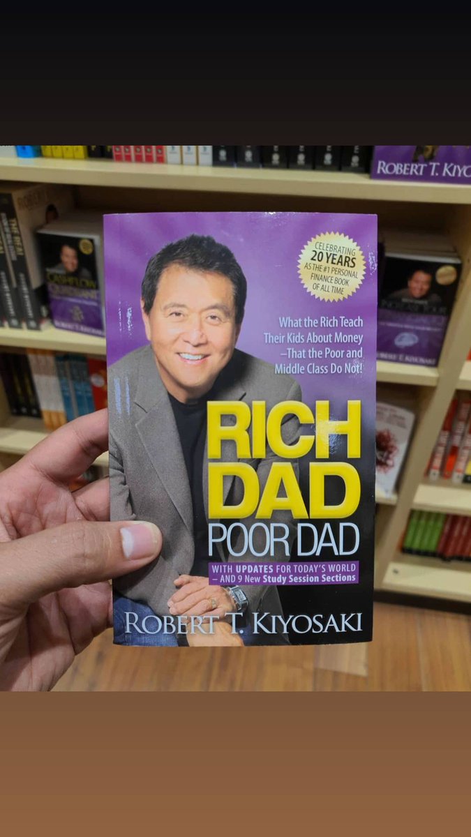 Zadbooksd's tweet photo. Available now
Rich Dad poor dad 
Pirce 1350 SD
Order WhatsApp
0123684855 https://t.co/NT5ast9YI7