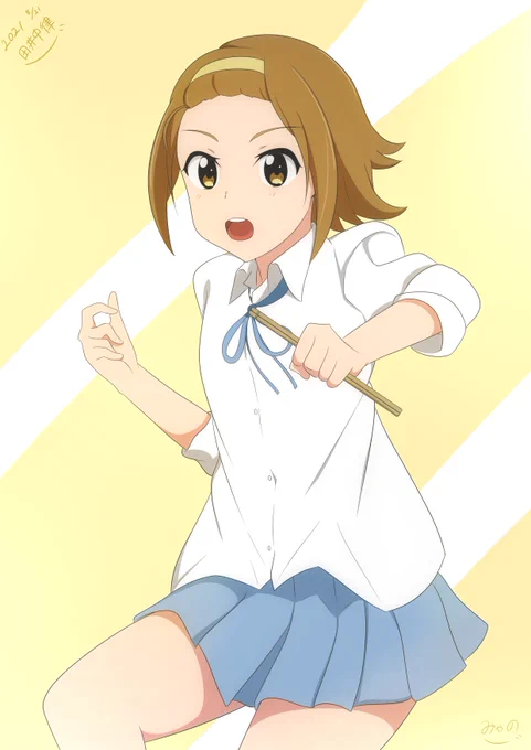 りっちゃん!誕生日だよ!! #田井中律生誕祭2021#けいおん 