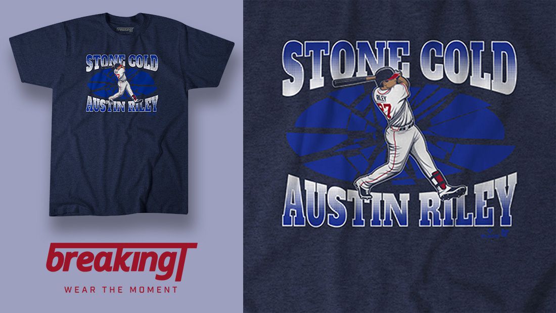 Battery Power on X: Get the new Stone Cold Austin Riley shirt