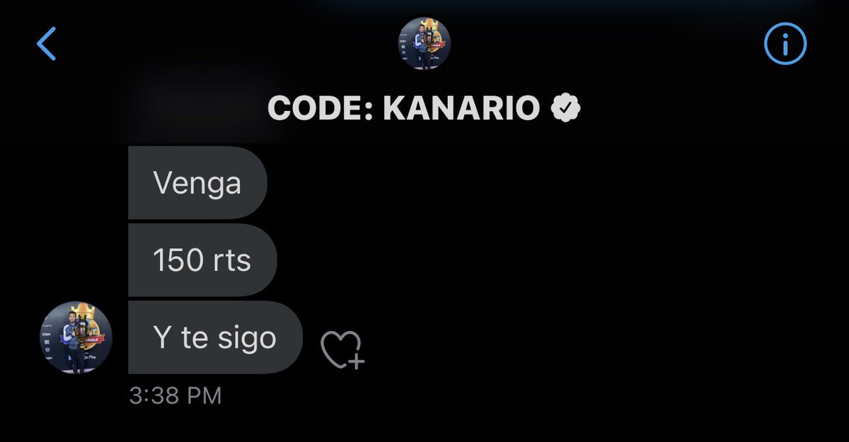 Cindy❤️ (@cynthiiar92) on Twitter photo Chicos me pueden ayudar con 150 RTs para que <a href="/KaNaRiOoo/">CODE: KANARIO</a> me de follow porfa 🙏🏻 💜 se los agradezco de antemano!!! Chicos me pueden ayudar con 150 RTs para que <a href="/KaNaRiOoo/">CODE: KANARIO</a> me de follow porfa 🙏🏻 💜 se los agradezco de antemano!!!