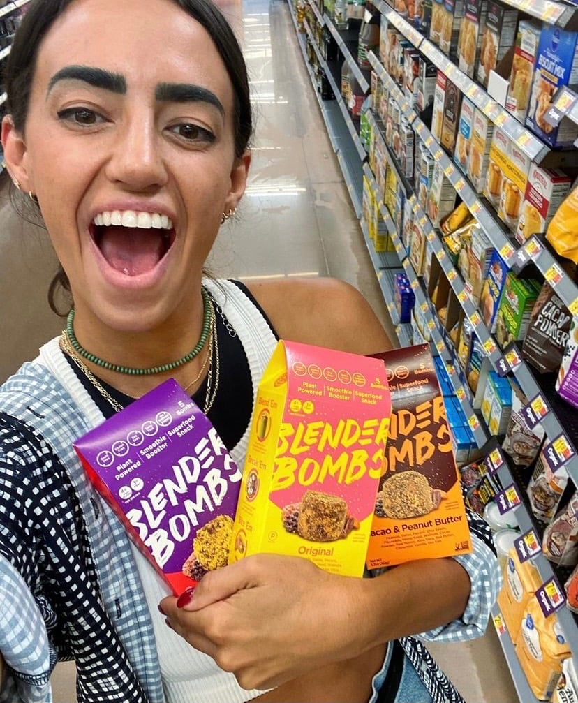 BlenderBombs's tweet photo. SAVE MONEY, LIVE BETTER. We're happy to announce that @Walmart  is the NEWEST home for #BlenderBombs!They save money and yes, YOU WILL LIVE BETTER. We're rolling out in 1152 stores so check our store locator and grab a 5 PACK in the Baking aisle of your neighborhood store! https://t.co/KphSNUJ255