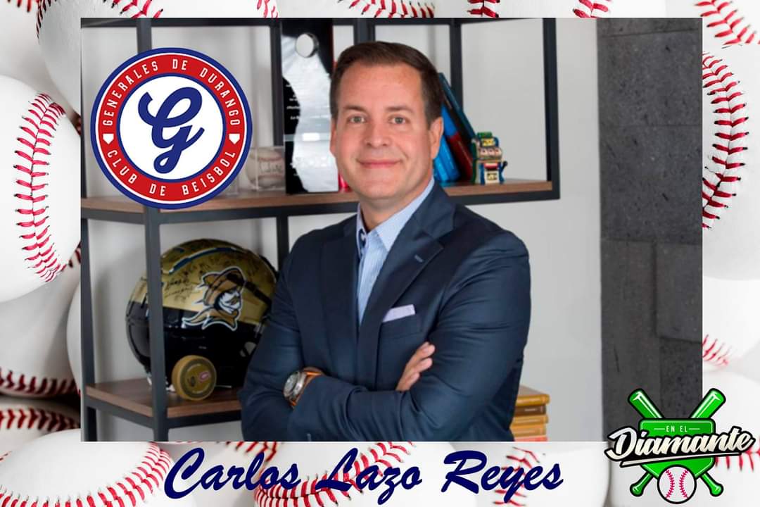 En_ElDiamante's tweet photo. El Lic. #CarlosLazoReyes es el nuevo propietario de los @GeneralesdDgo , en asamblea celebrada por la @LigaMexBeis el día de hoy, aprobó la cesión y venta del equipo duranguense https://t.co/LxvHKjKQpm