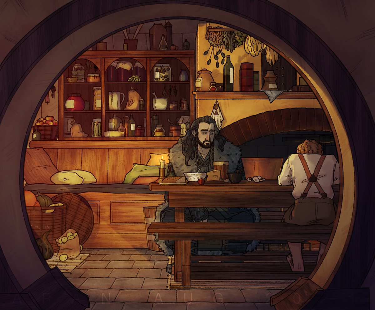 onionsoupbowl's tweet photo. empty chairs at empty tables #LOTR #TheHobbit #Bagginshield https://t.co/BqKXwY8wBQ