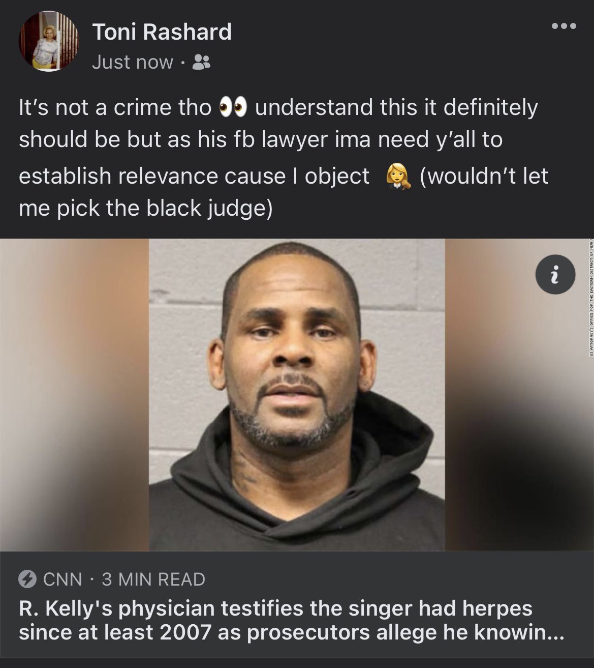 She said what she said #RKellyTrial https://t.co/KztENWlfb8