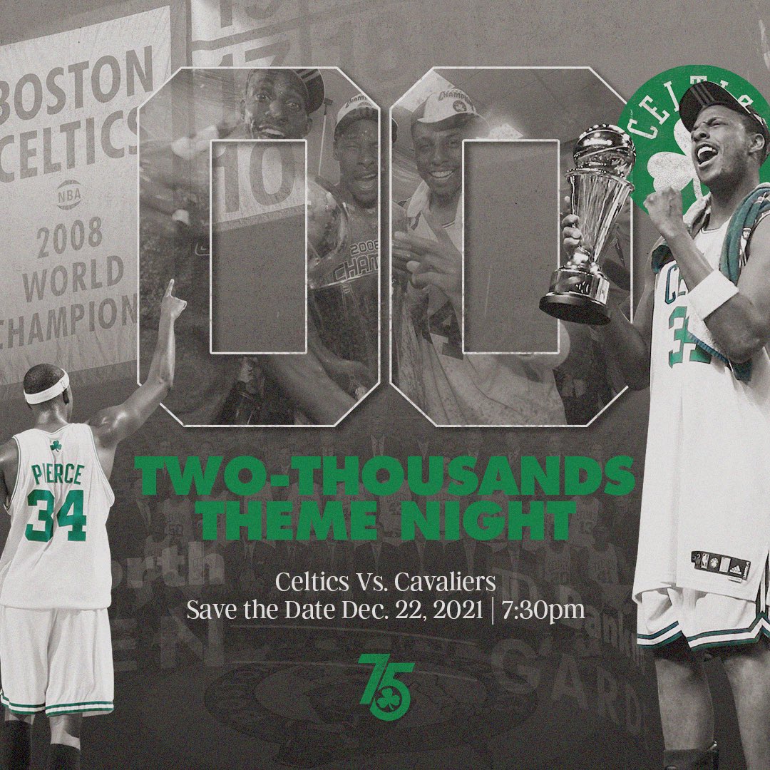 Boston Celtics on X: The turn of a century, franchise changes and getting  back to our winning ways ☘️ Celebrate the 2000's with us in December   / X