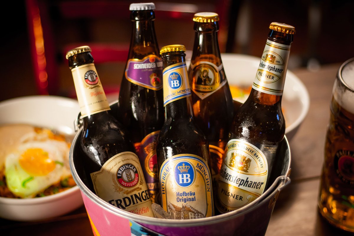 It's Friyay night. Enjoy some Wursts &amp; Bier. 👊❤️😋#BiergartenLAKoreatown #photooftheday