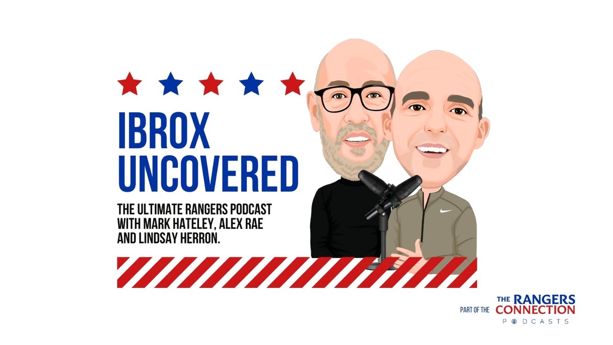 Latest episode of Ibrox Uncovered out now.

<a href="/alexrae1969/">Alex Rae</a> and <a href="/MarkHateley10/">Mark Hateley</a> discuss...
😴 Sluggish Start
🇨🇴 Morelos Delivers
⚽️ The Week Ahead

Join them on Patreon to hear the full podcast.
🎧patreon.com/therangersconn…