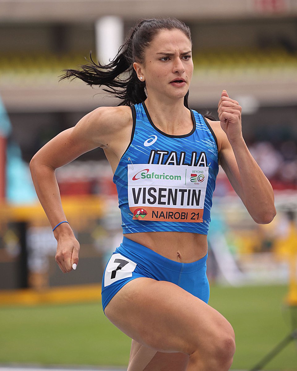 ⚡️super Elisa Visentin è 11ª ai Campionati Mondiali U20 di @WAU20Nairobi21 🇮🇹 nei 200m col nuovo PB 23”81 (+1.3) 💥 👏🏻👏🏻

📸 Foto di FIDAL COLOMBO/FIDAL 

<a href="/BioTekna/">BioTekna - Biomedical Technologies</a> <a href="/Melcalin/">Melcalin</a> 
#AtleticaBioTekna #BioTekna #Melcalin #Benetton #Montura