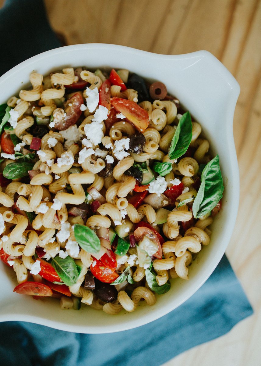 Soignon_US's tweet photo. If you were looking for a sign to make your fav summer Mediterranean pasta salad tonight…. You’ve come to the right place😄 https://t.co/xCEEXIkPTb