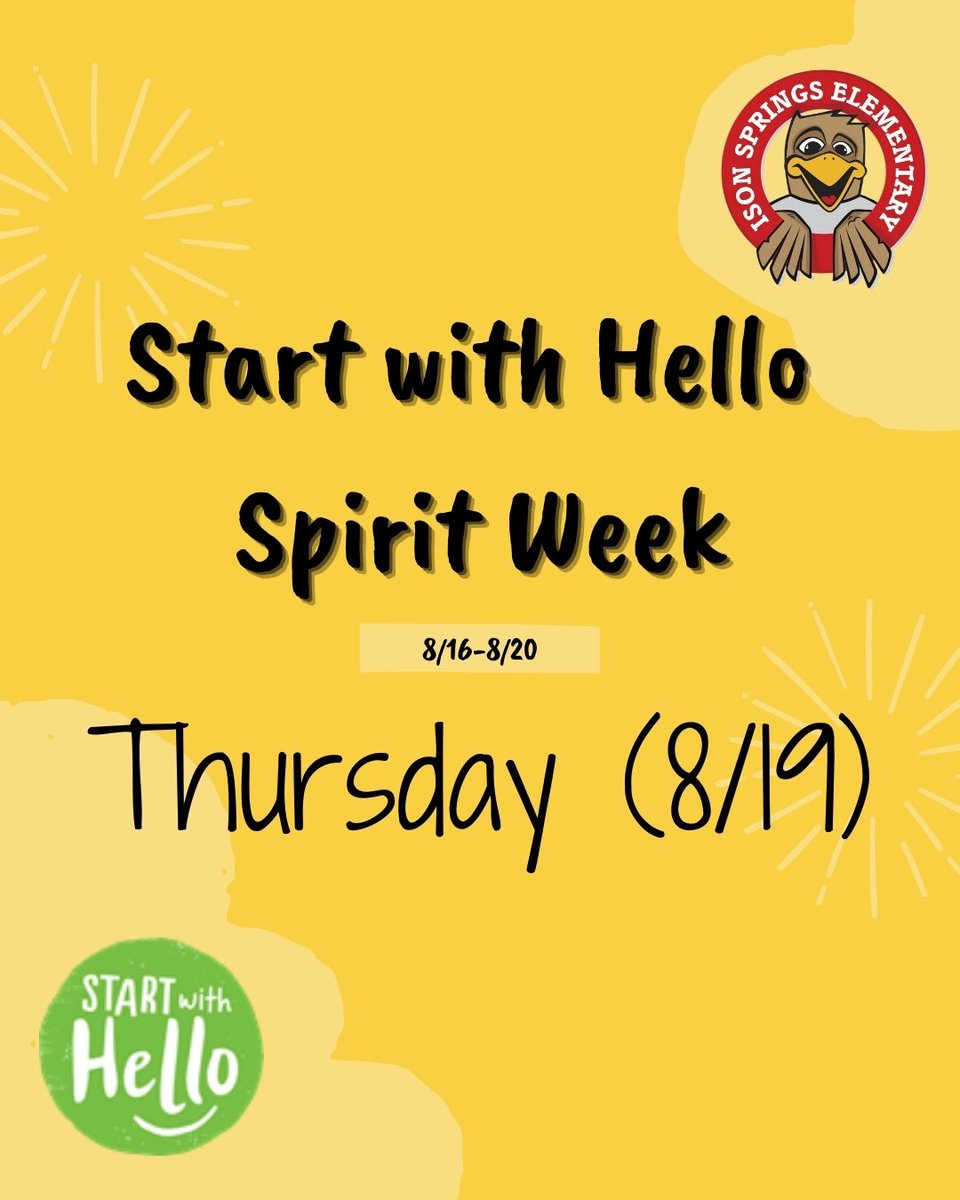 Making new friends and celebrating birthday twins🎉🎉
See Thursday’s post here 👉🏼
bit.ly/2Uy3L62
•
•
•
#FCSStartWithHello 
<a href="/IsonSpringsES/">IsonSpringsES</a> 
@LakashaLee