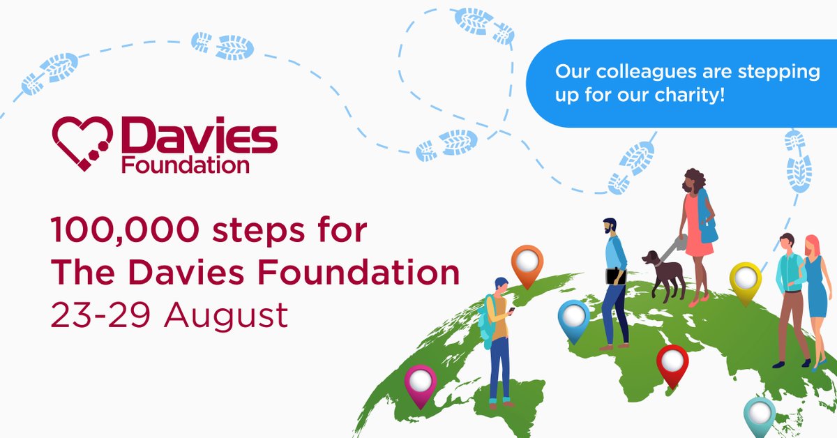 This Monday, over 200 teammates globally are taking on our step challenge to raise funds for our community grants program! 🚶🚶‍♀️

Good luck to our participants - walking, wandering, marching or even running their way to success next week!

Sponsor the team: ow.ly/HjQE50FV5Jb