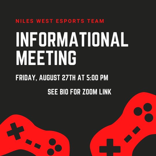 Niles West eSports Team (@nwesportsteam) on Twitter photo 