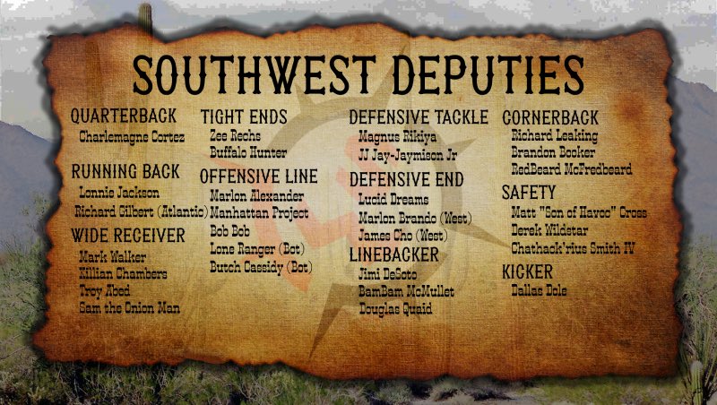 ISFL Southwest tweet media