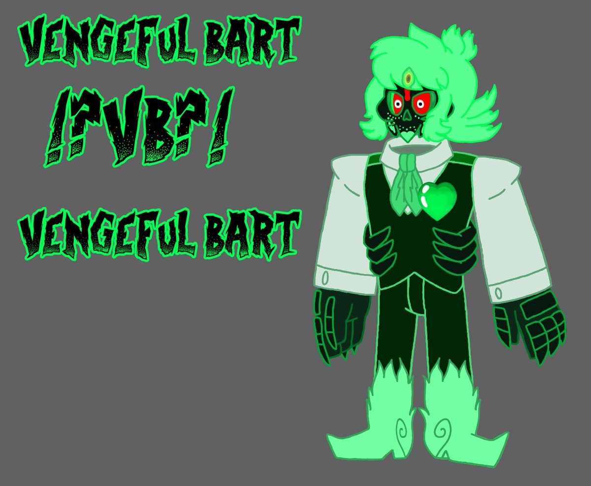 Sarah19050540's tweet photo. !? VENGEFUL BART ?!
!? VB ?!
Ghost Bart belongs to my msa oc sona
#mysteryskulls #mysteryskullsanimated #msa #mysteryskullsoc #msaoc #mysteryskullsocs #msaocs
#bart #bartpepper #bartminnie #msabart #ghostbart #ghostbartpepper #ghostbartminnie https://t.co/907z1rjch9