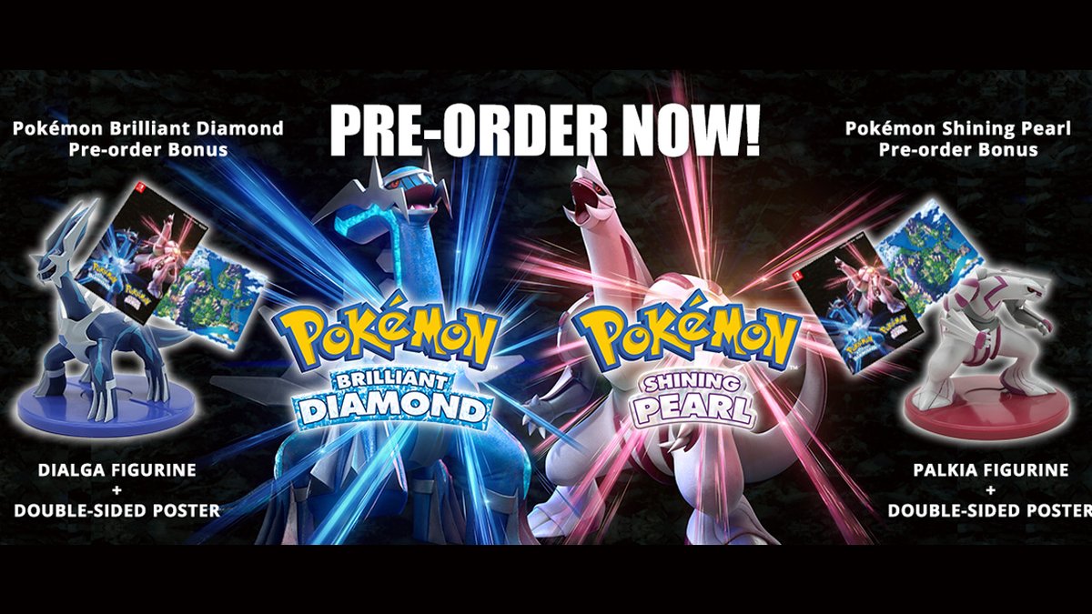 Pokemon Brilliant Diamond & Shining Pearl: All Pokemon Pre
