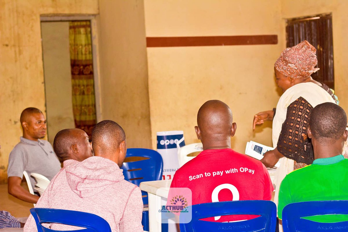 acthubafrica's tweet photo. On the 19th August 2021 we had our first physical engagement on #lgaccountified at Moniya, Akinyele Local Government with the Civil Coalition on Good Governance CCGG. https://t.co/MLN1eoHM3n