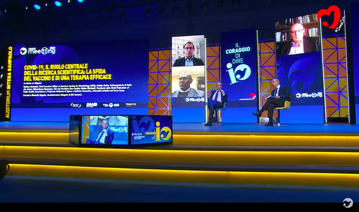 MeetingRimini's tweet image. "Questa pandemia ci ha insegnato che c’è bisogno di tanti io per formare un noi. La politica non può rimanere inerme davanti al grido di allarme che arriva dall’Africa".

Al #meeting21 #AndreaCosta, sottosegretario alla salute.