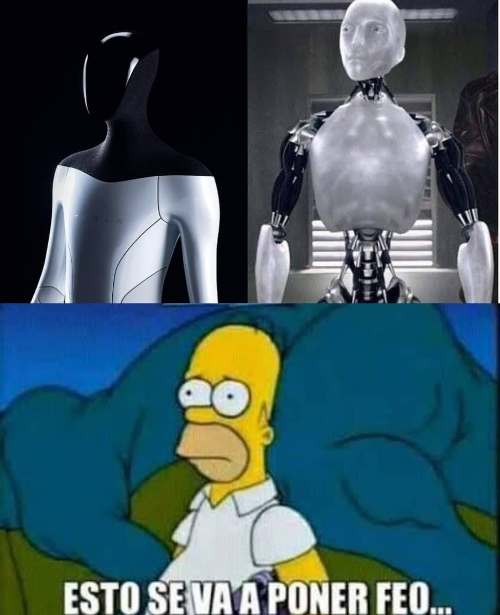 ludikagdl's tweet image. Tesla presentó su primer robot comercial humanoide y de inmediato nos trajo recuerdos... 😱 #YoRobot
