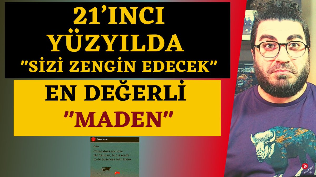 murathaniq's tweet photo. 📌Tarihi değiştirecek ve yatırımcısını zengin edecek 
 #maden..!
📌#Theeconomist : Çin / Taliban iş birliğinin arkasındaki gerçek..!
📈Çok önemli bulduğum bu videoyu lütfen kaçırmayınız.
📌Hepsi ve çok çok daha fazlası...
⏰Saat: 21:45 / 22:00 arası yayında. Teşekkürler. https://t.co/ZGjDpQo9CM