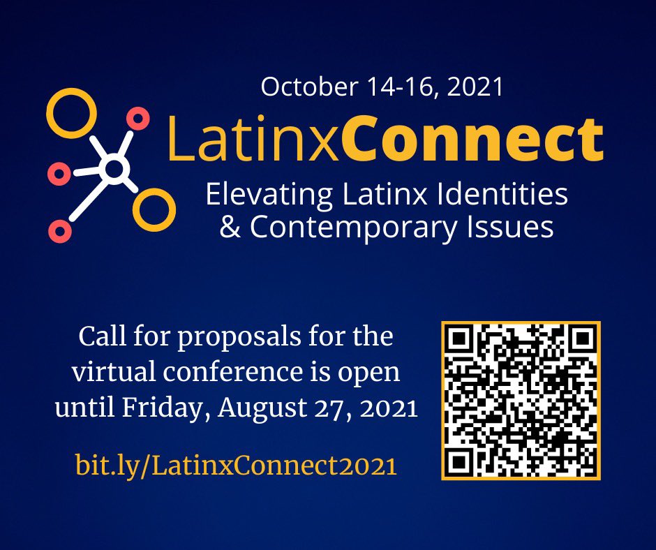 proposals due Aug 27th for guaranteed consideration and review; proposals will also be accepted on a rolling basis past Aug 27th and reviewed as conference slots become available.