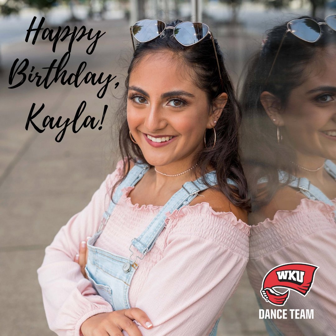 Happy birthday, Kayla!💕🎉🎈🎁
We hope your birthday is as amazing as you are!
•
•
•
#Topperettes #WKUDT #GoTops #WKU