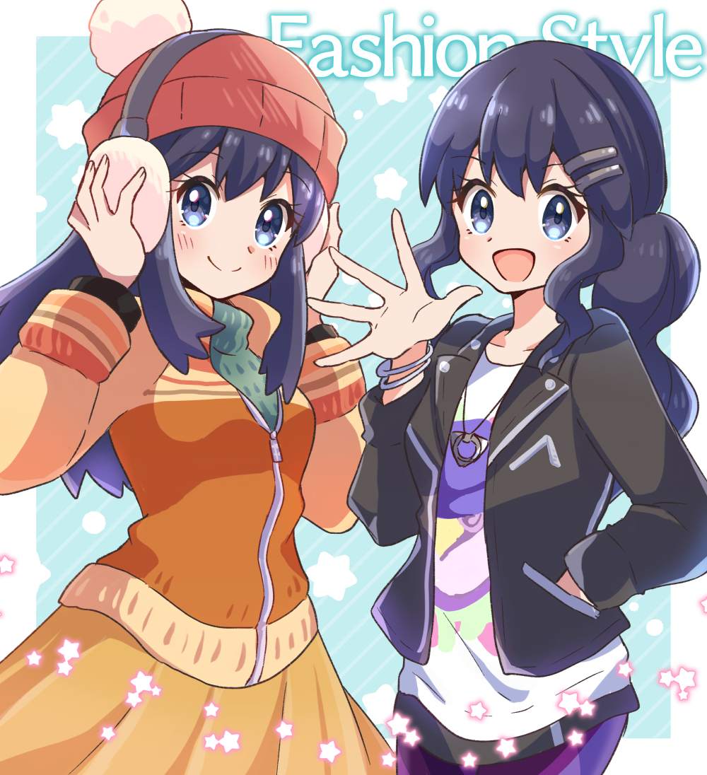 はる Rt Haruxxe ポケモンbdsp Winterstyle Amp Leatherjacketstyle Dawn spシリーズ描いてく 着せ替えヒカリちゃんめっちゃ可愛い T Co Uaucpklh Twitter