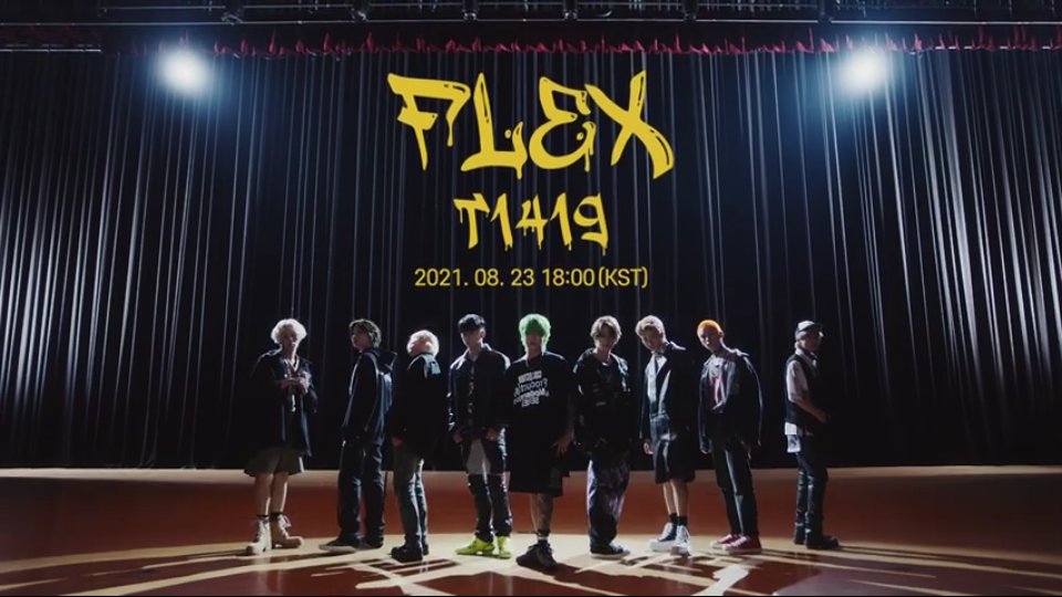 KpopperFanmulti's tweet photo. 📢 Divulgado o teaser 1 do MV de 'Flex' do grupo #T1419 que será lançado dia 23 de agosto! Confira no YouTube:
>>https://t.co/Vgsu309xD1
#T1419comeback #FLEX #BEFORE_SUNRISE #플렉스
#T1419_세번째_이야기_시작 https://t.co/XTXyeMRoFh