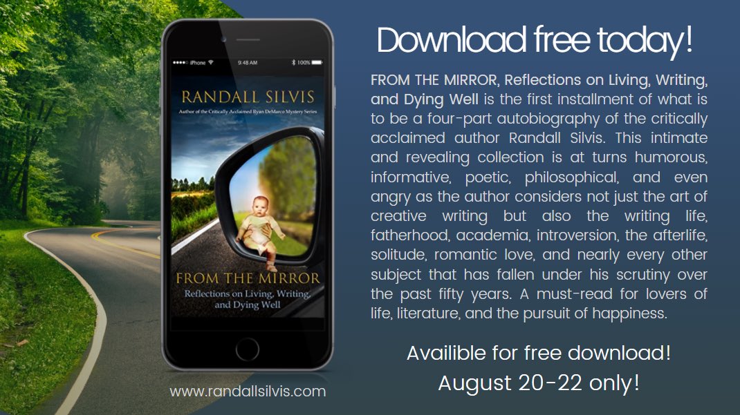 Author Randall Silvis (@randall_silvis) on Twitter photo Download your free copy of my autobiography today!
amazon.com/Mirror-Reflect…
<a href="/randallsilvis/">Randall Silvis</a> <a href="/freeonkindlenow/">FreeOnKindleNow</a> <a href="/freebookshub/">Free Ebooks</a> Download your free copy of my autobiography today!
amazon.com/Mirror-Reflect…
<a href="/randallsilvis/">Randall Silvis</a> <a href="/freeonkindlenow/">FreeOnKindleNow</a> <a href="/freebookshub/">Free Ebooks</a>