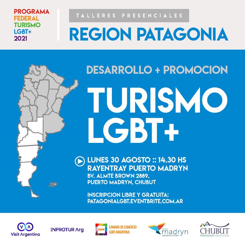 #PuertoMadryn #Turismo 

Madryn será sede de la Jornada sobre #TurismoLGBTQ para prestadores de la #Patagonia 
@ccglar @InproturArg @MarcosGrosso @ChubutPatagonia @madryntravel 

noticiaspmy.com/madryn-sera-se…