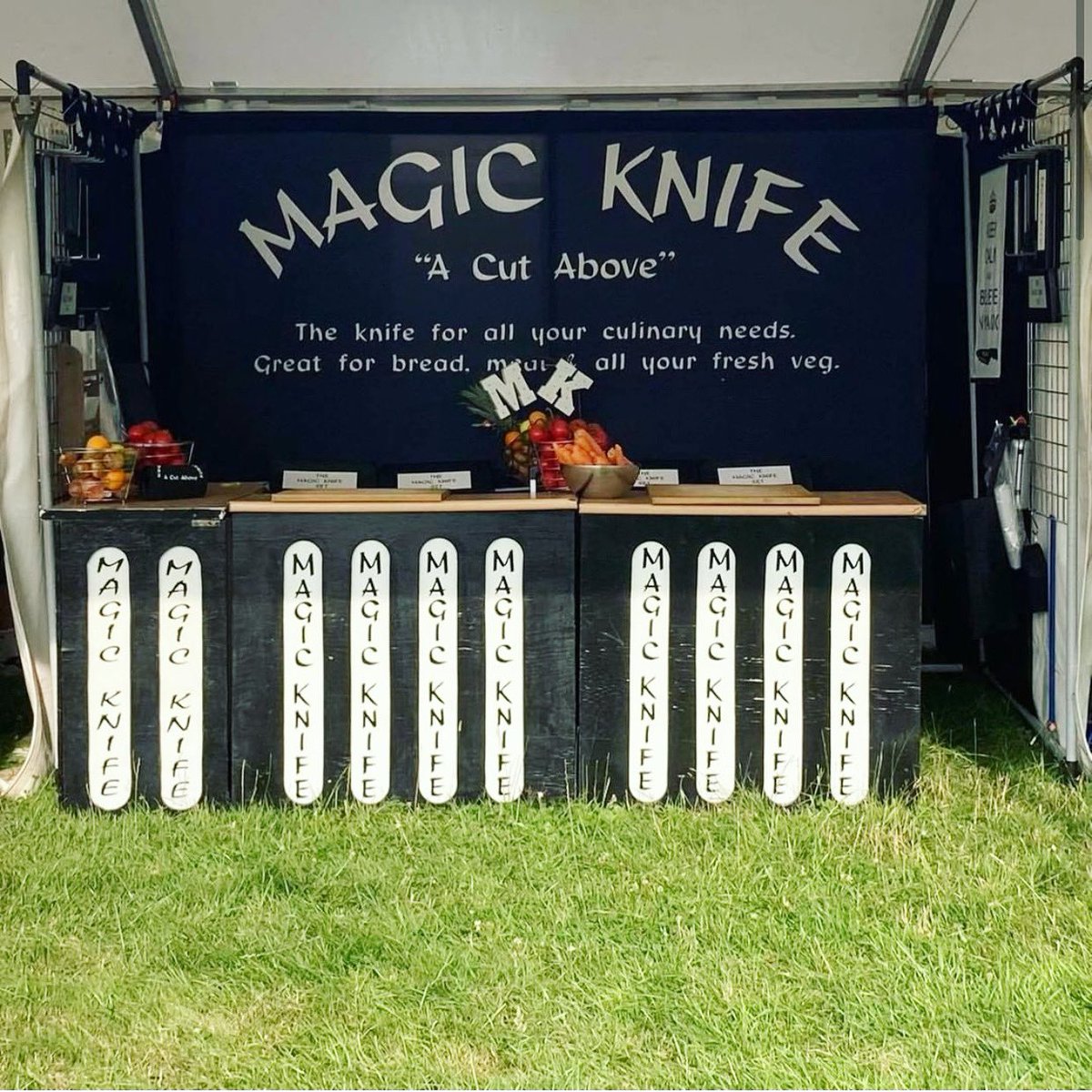 The ever popular @lesley_magic_knife will be back again for Wirral Bazaar 2021 with their signature Magic Knife - one of the best knives you will ever use in the kitchen for all your culinary needs.
