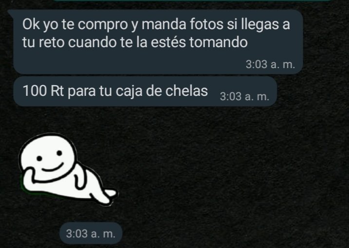 Ya que ando muy sad, <a href="/ClashLoco/">MR FUSION</a> me quiere ayudar matando las penas comprándome una caja de 🍺, 100 RTS en 3 horas, ayudenme porfa, al que le de RT lo seguiré 🥵🥵🥵🥵🥵