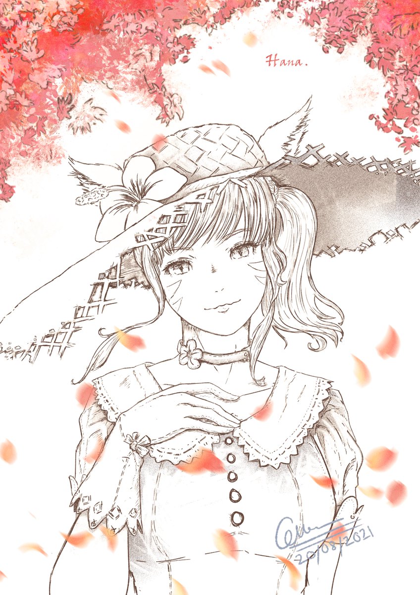 For a Miqo'te blessed with vermillion aplenty...
