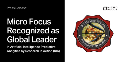 AmieGJ's tweet photo. #MicroFocus Operations Bridge and with the OPTIC platform earns global leader in Artificial Intelligence Predictive Analytics (AIPA) by Research in Action (RIA @ResInAction) author @eoehrlich #AIOps #ITOps https://t.co/B0kuIaxyZI #MyCompany https://t.co/QxIEhk25kj