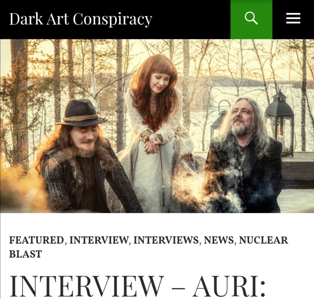 INTERVIEW – AURI : “WE DON’T KNOW WHY AUDIO FREQUENCIES MAKE US FEEL THE WAY WE DO. IT’S LIKE THE BIGGEST MAGIC TRICK IN THE UNIVERSE”

#Interview by <a href="/GirlShredder/">Carina Lawrence</a>  / Dark Art Conspiracy
Read full interview at darkartconspiracy.com