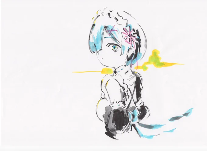 おれもアナログ絵描きだったんだけどな 
