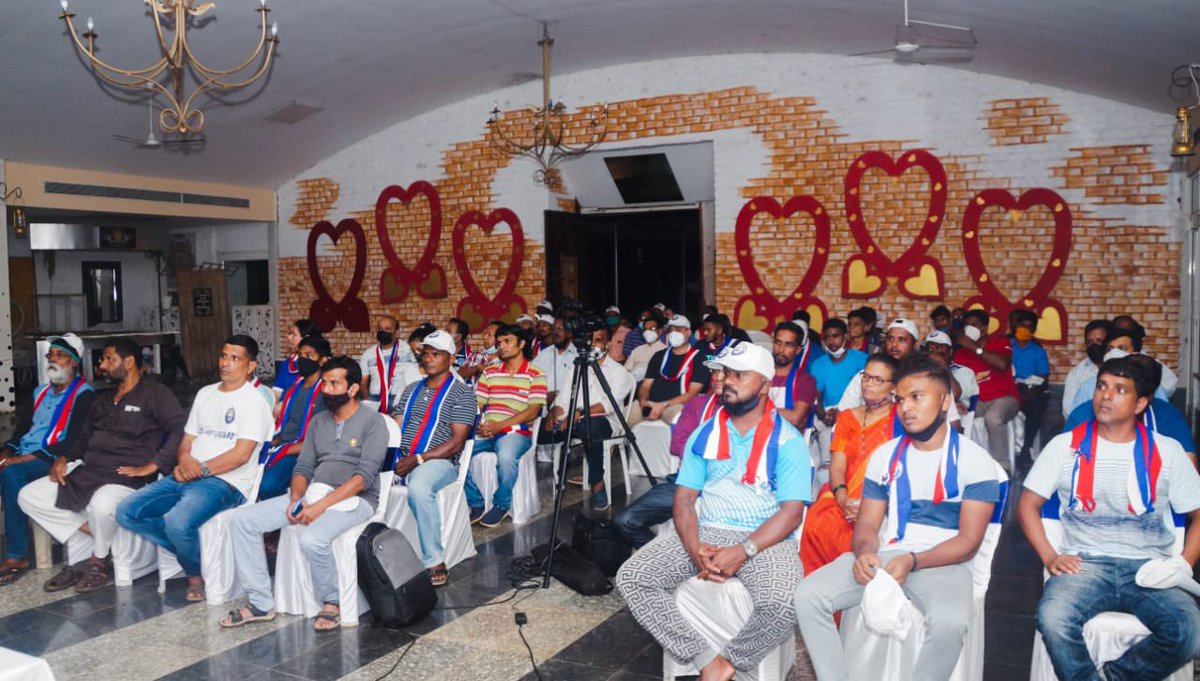 durgadasskamat's tweet photo. Attended St.Andre Constituency Block Meeting along with @KandolkarKiran @NazarethJohn and @J_bhobe.

Reviewed the preparations for the visit of our @Goaforwardparty President @VijaiSardesai on Sunday 22nd August 2021.

#StAndreForward 
#GoaForward https://t.co/reyC2lHJoj