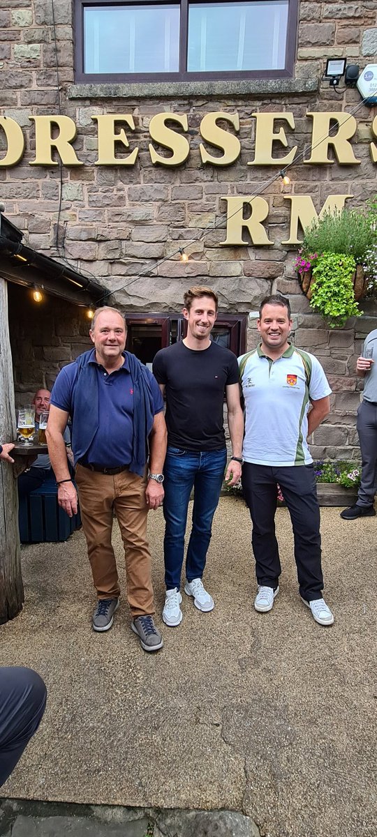 ChorleyCC's tweet photo. An excellent golf day at @ChorleyGolfClub and it was a pleasure to welcome England International @JohnSimpson_88 for the day. We look forward to next year's event @thedressersarms @LittleHongKong1 https://t.co/m3mgO3xlpv
